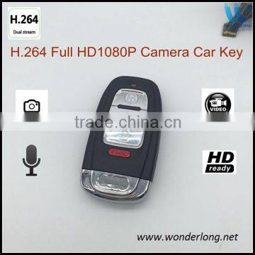 2013 Rechargeable Mini Camera IR 1080P car key hidden mini camera dvr digital car keychain camera