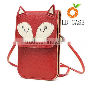 Handmade Fancy Coin Purse Animal Phone Bag Shoulder Bag for iphone 7