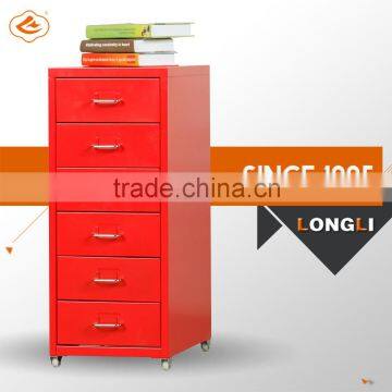 Office Decorative Steel File Cabinet Moving Filing Drawer Cabinet