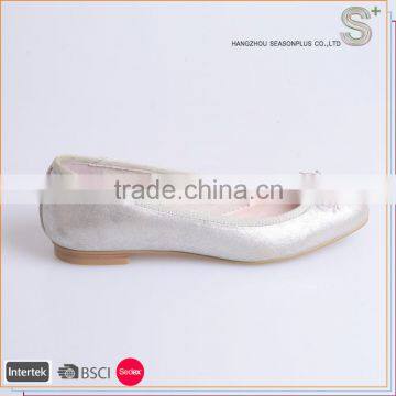 Custom fashion design cheap flat women shoes