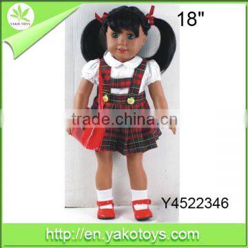 18 inch new plush lovely fashion cute hottest toy doll