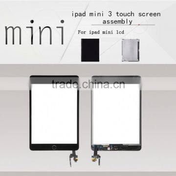 Factory price for ipad mini 3 screen lcd digitizer, accept Paypal