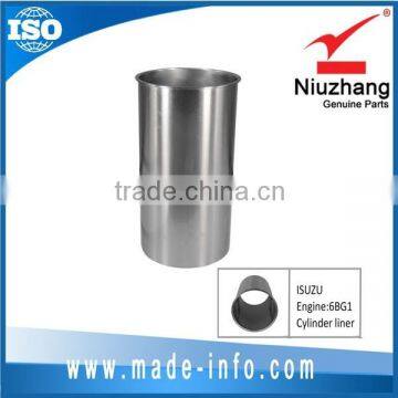 Hot selling Auto 6BG1 engine cylinder liner