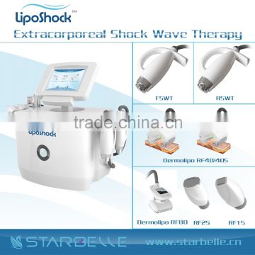 Cellulite New Shock Wave Therapy Vacuum wrinkle removal Roller rf machine