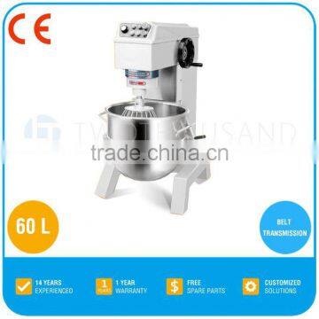 Industrial bread dough mixer - Cheap Price, Belt Transmission, With Guard, CE, B60L