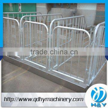 Sow Galvanized Pipe Steel Pig Stall