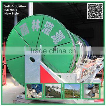 Newly Retractable Spray Water Mobile Farm Hose Reel Irrigation System With Free Design photo-2