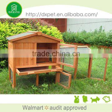 To construct a small house in wood for rabbits