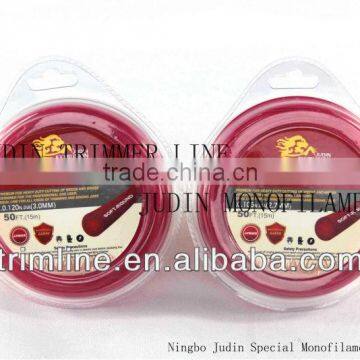 J-Force Brand Trimmer Line 15m Round and Square With Blister Donut