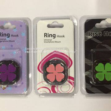 New !!!Four-leaf Clovers Ring Holder For Cell Phone