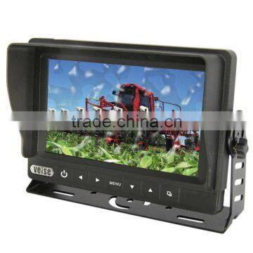 new 7inch waterproof monitor for agricultural equipment