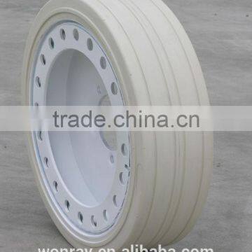 16x4 Solid Tire With Brake for Bobcat, Wheel for Lifting Platform photo-2