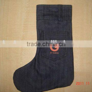 Felt Christmas Socks Personalized Fabric Disposable Christmas Stocking photo-6