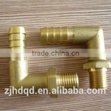 brass elbow type male hose fitting for pvc pu pipe