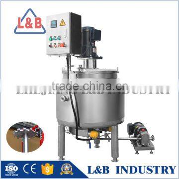 100L electric Jacketed High Speed Paint Mixer Lab Machine with pump