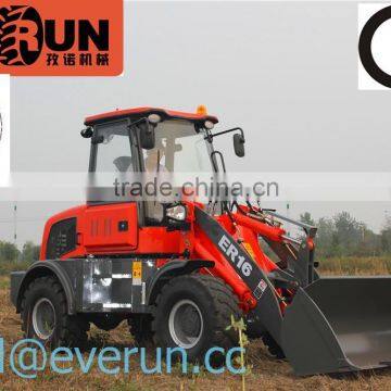 New EVERUN Brand CE/ Euro 3 Abgas Geprueft 1600KG Wheel Loader Mit 0.8m3 Schaufel photo-3