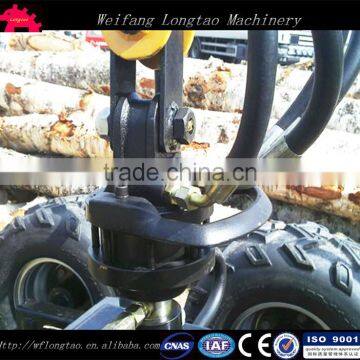 ATV Timber Trailer With Crane/Quad Bike Log Trailer With Crane/Wood Loader With Crane photo-3