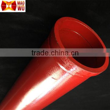 China manufacturer factory direct pump pipe stainless steel pipe concrete pump pipe hardened pump pipe