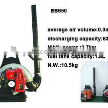 good quality easy operation knapsack 63.3cc blower
