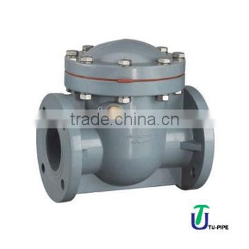 Industrial CPVC Swing check valves JIS/CPVC Industrial check valves