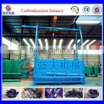 Newest!!! Pop Coconut Shells Carbonizing Furnace/ Activated Carbon Making Machine/ Coconut Shell Charcoal Carbonization Furnace