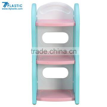 Cute Children's the Plastic Bookshelf/ Storage Rack Shelf photo-3