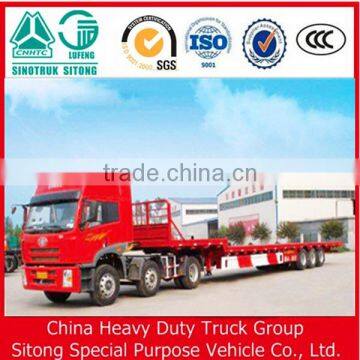 Heavy Duty 40 Tons-120 Tons Lowbed Cargo Utility Truck Trailer/Semi Trailer photo-3
