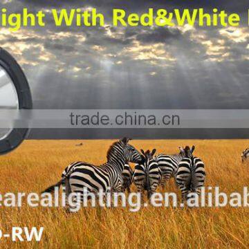 Red & White in 1 Bulb Emergency Led Scene JGL High Power 6W 5JG-T61LED-RW Portable Rechargeable Led Handheld Hunting Spotlight photo-3