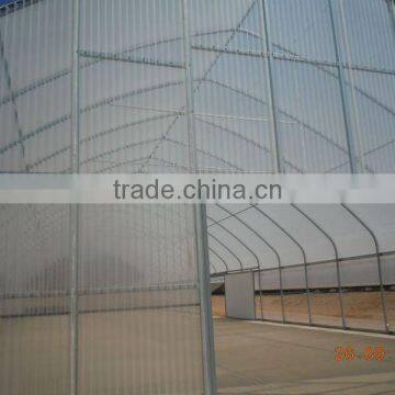 Galvanized Steel Farm High Tunnel Greenhouse