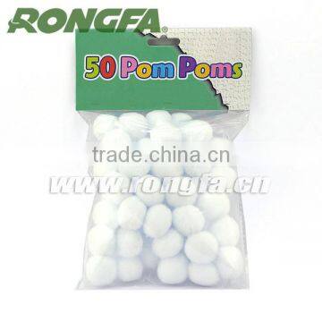 Good Quality Colored Bulk Plush Pom Poms for DIY Craft photo-6