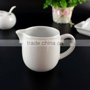 Factory Custom Design Your Own Dinnerware Porcelain Cruet Bottle / Plate With Lid / Milk Jug Ceramic Used Restaurant Dinnerware photo-2