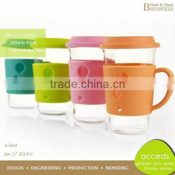 Stylish Pyrex Glass Latte Cup photo-3