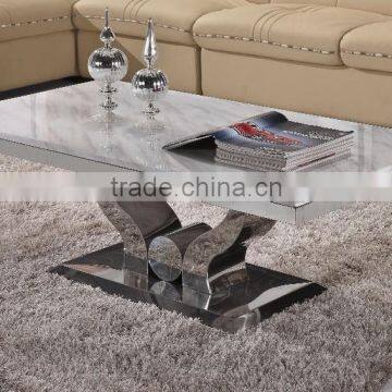 Modern Marble Coffee Table Tea Table for Resturant Furniture photo-3
