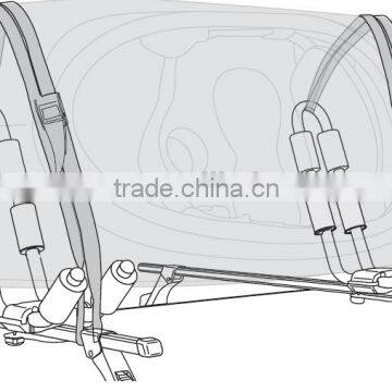 2 Pairs J-Bar Rack Kayak Carrier Canoe Boat Surf Ski Roof Top Mount Car SUV Crossbar photo-2