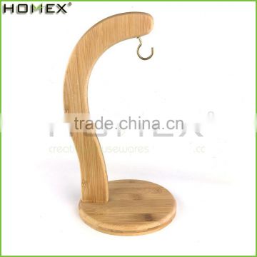 Bamboo Banana Fruit Hanger with Round Base/Homex_FSC/BSCI Factory