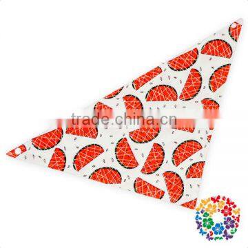 Watermelon Printing Super Soft ECO-Friendly 100% Cotton Bibs Bandana Bibs Baby