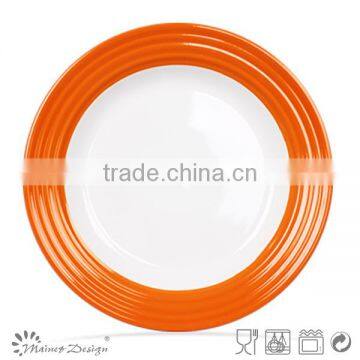 Embossed Stoneware Dinner Plate High Quality Dinner Plate Hotel Use Dinner Plate photo-5