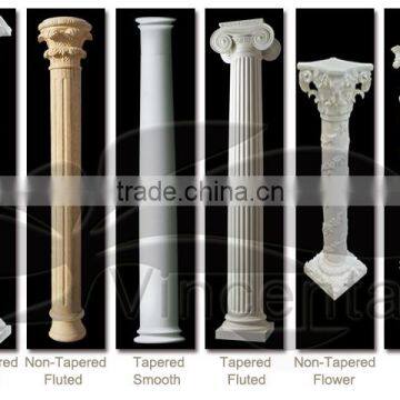 High Quality Interior Decorative Greek Marble Column photo-5