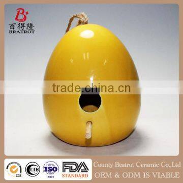 High Quality Ceramic Bird Feeder for Hanging Decor photo-2