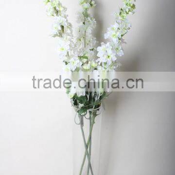 White Consolida ajacis artificial Consolida ajacis flowers decorative flowers