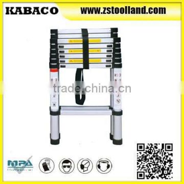 2015 hot sell inequilateral aluminum telescopic ladder