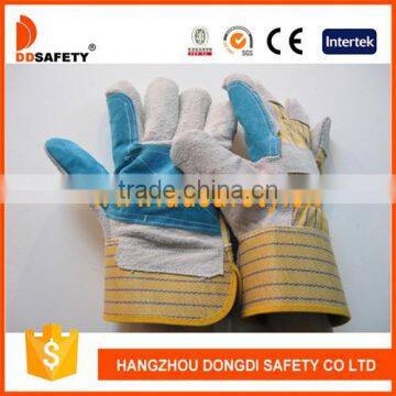 DDSAFETY Hot Sale Wholesale Double Leather Glove