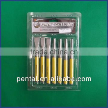 NBYZTW-0004 7PCS PUNCH & CHISEL SET