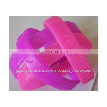 Glowing in Dark Bulk Cheap Adult Silicone Bracelets photo-2