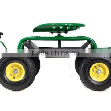 Rolling Garden Work Seat (Steerable With Pad) photo-6