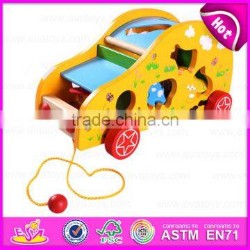 Intelligence Pull Line Block Toy for Kids,Pull Line Block Car Children's Toy Wholesale W05B118 photo-6