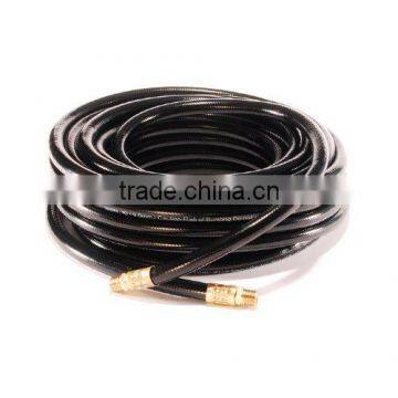 high quality corrosion resistance flexible 3/8"(14mm*9.5mm) black PVC tube for chemical industry