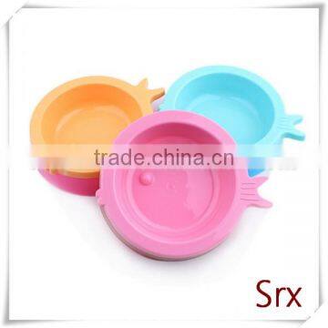 FOOD grade PP High Quality Small Pet Plastic Feeder round Bowl for Cat or Dog for sale manufacturer