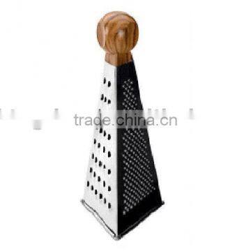 538-67 3 Side Stainless Steel Kitchen Cone Grater
