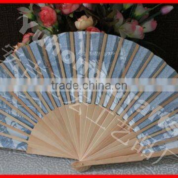 Environmental and Cheap Hand Folding Wood Fan photo-5